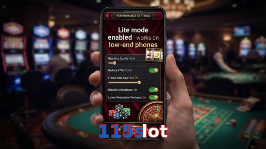 Payment and PKR controls in 115Slot